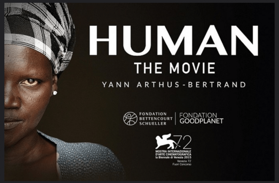 affiche de Human, le nouveau film de Yann Arthus-Bertrand