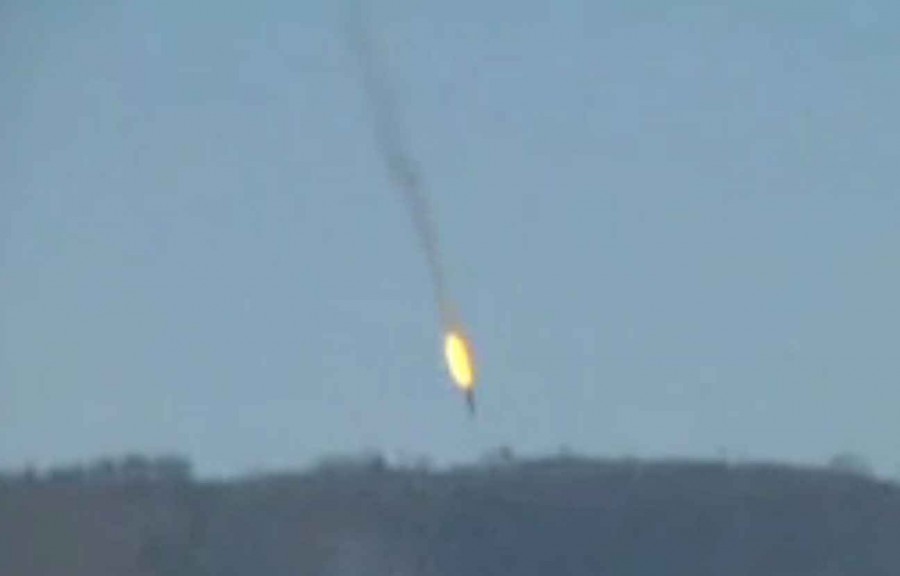 Avion militaire russe abattu par l'aviation turque