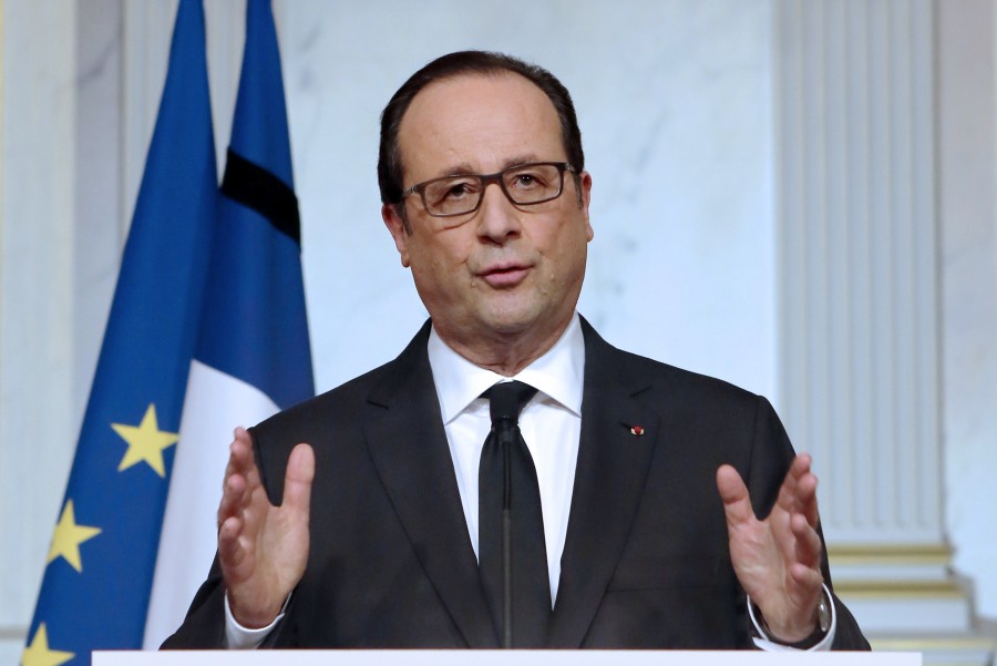 François Hollande, Congrès Versailles