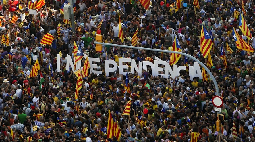 La Catalogne veut l'indépendance