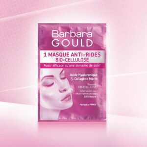 Barbara Gould lance le masque Anti-rides Bio-Cellulose !