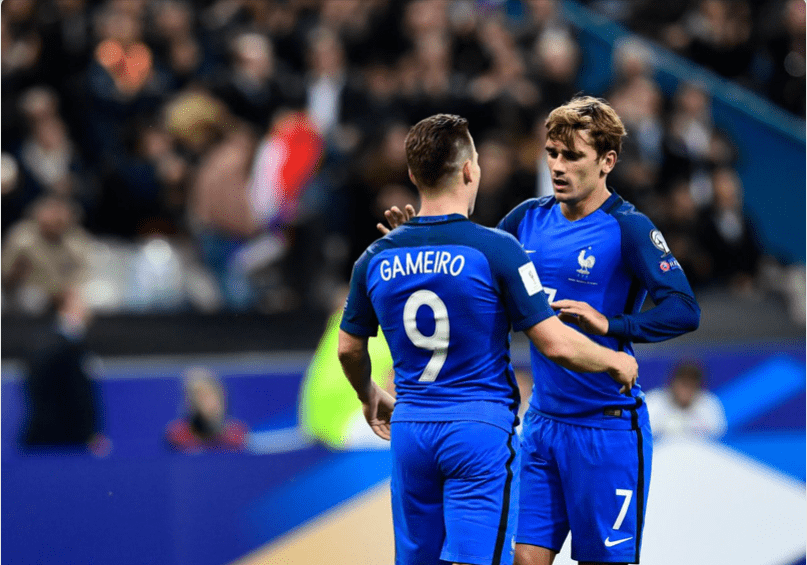 La France a battu la Bulgarie 4-1 pour son 2ème match de qualifications pour la Coupe du monde 2018. Griezmann et Gameiro ont été impliqués dans trois buts.