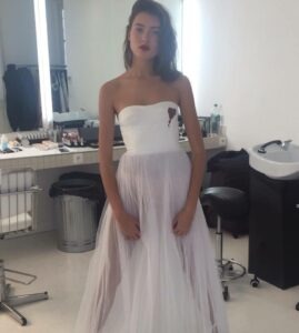 Mathea Lucchini avant son passage