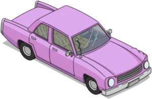 La célèbre voiture des Simpson (© FOX)