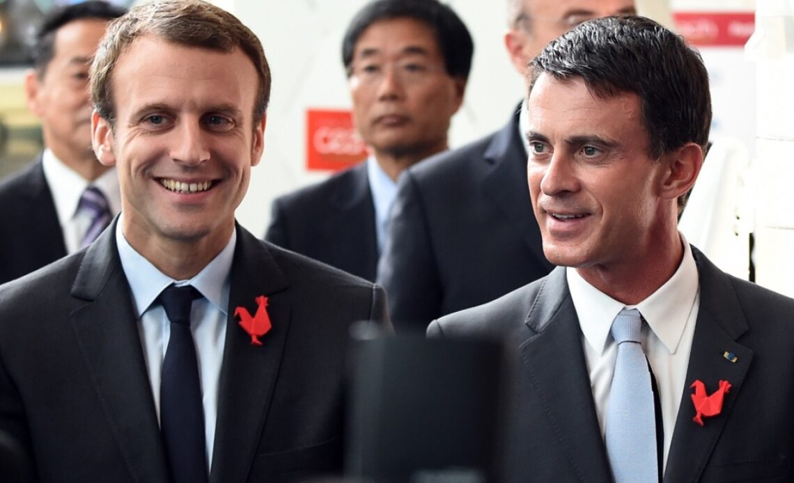 Macron - Valls