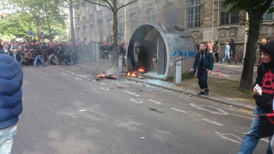 Paris : Quatre CRS blessés lors des manifestations du 1er mai