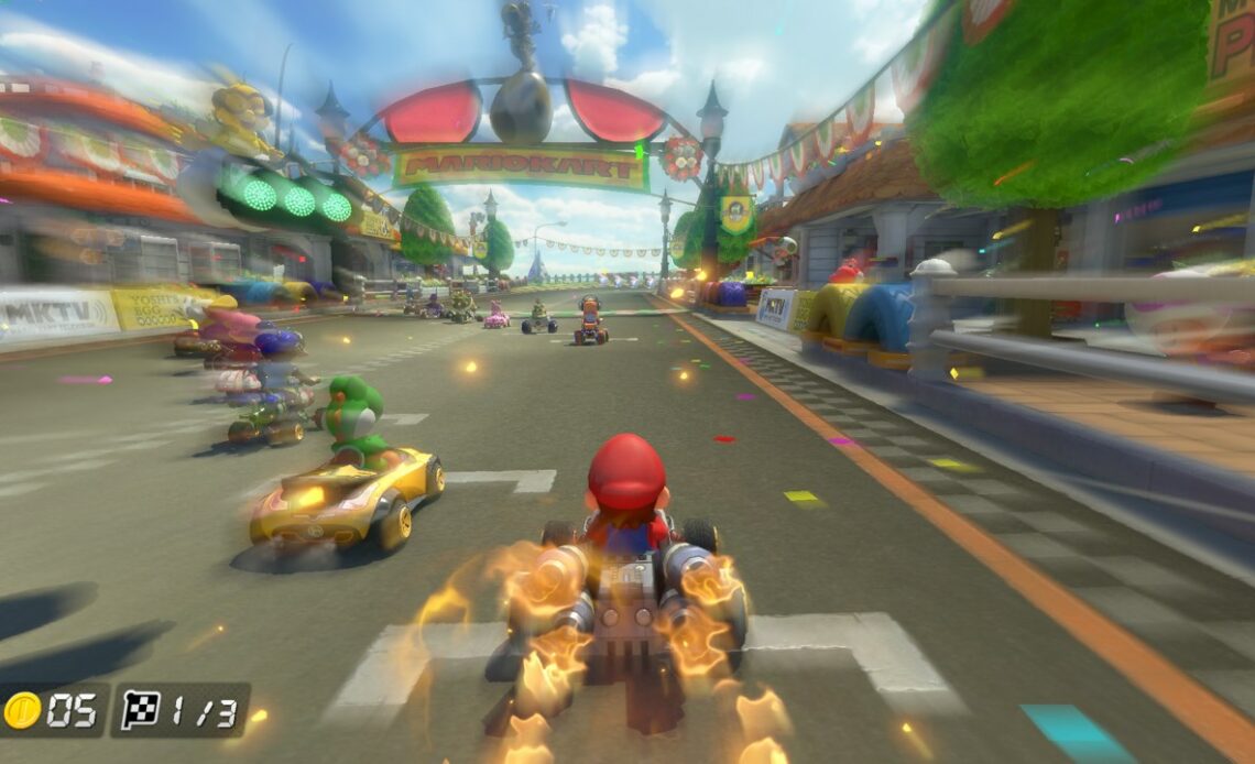 Démarrage record pour Mario Kart 8 Deluxe