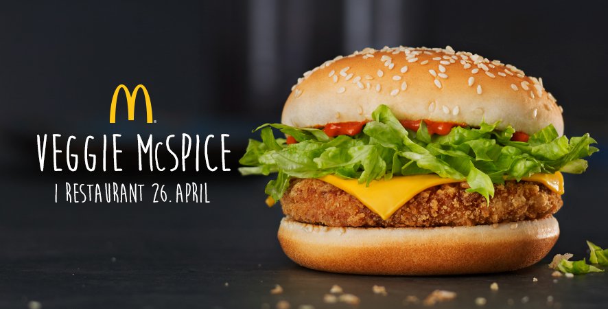 Norvège : McDonald's lance son premier burger veggie