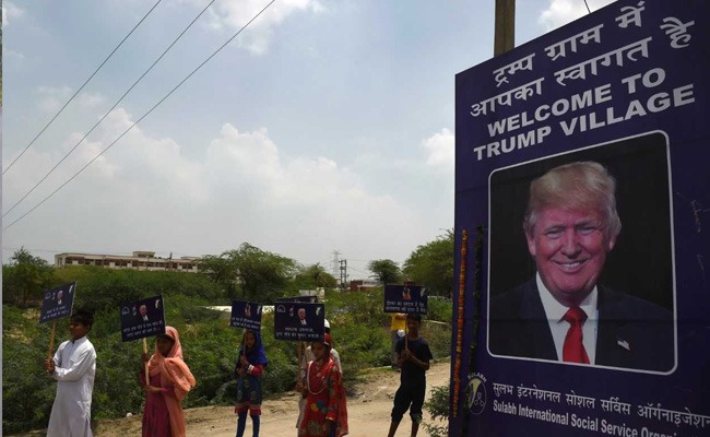 Un village indien change de nom pour le "Trump Village"