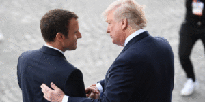 trump macron