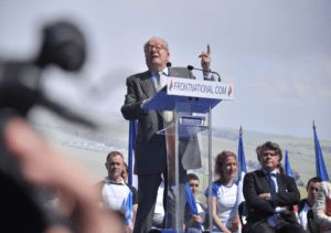 Jean-Marie Le Pen, le premier mai 2012.