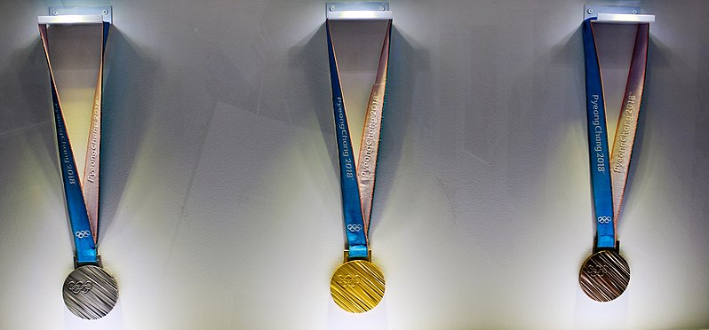 les 3 médailles olympiques