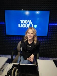 Claire Arnoux dans l'entretien du 100% Ligue 1