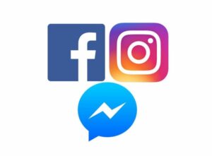 Logo Facebook Instagram et Messenger