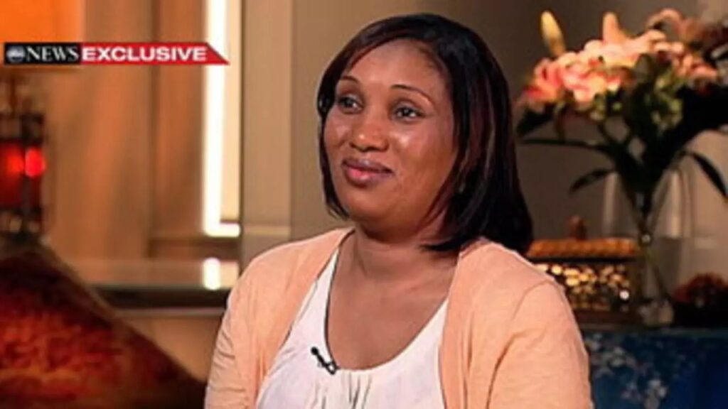 Nafissatou Diallo lors d'une interview pour la chaîne ABS. Elle revient sur l'agression commise par Dominique Strauss-Kahn