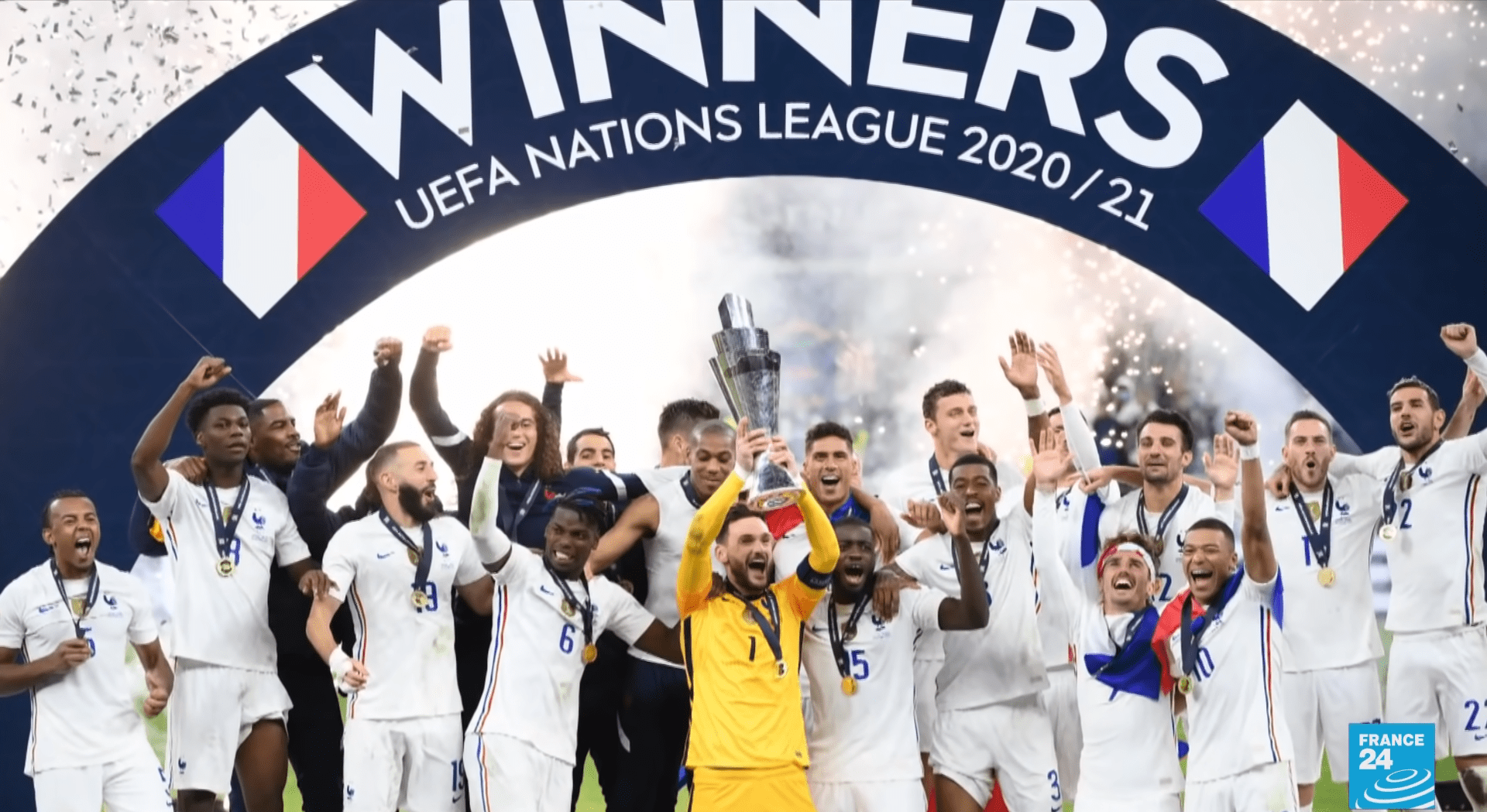 Ligue Des Nations : Les Bleus S'offrent Un Nouveau Trophée | VL Média