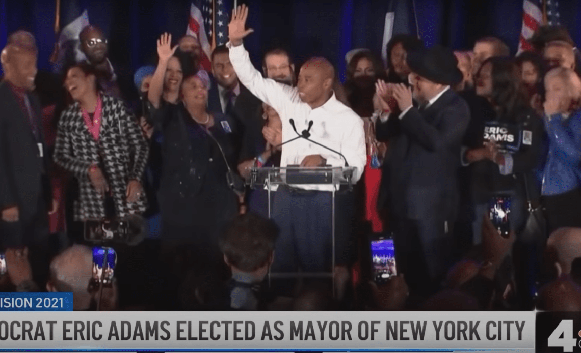 Eric Adams maire de New York