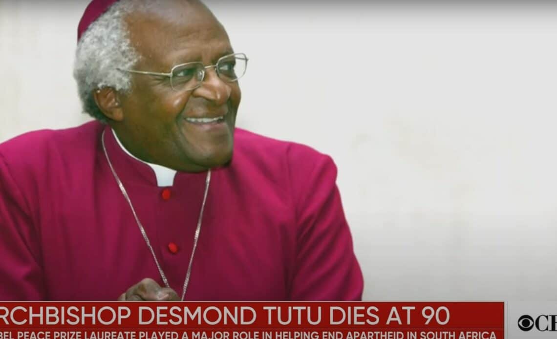 Desmond Tutu apartheid Afrique du Sud Prix Nobel de La paix