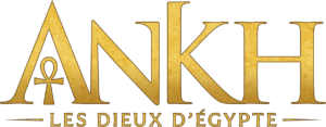 Ankh logo doré