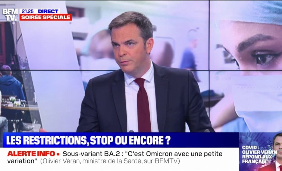 Olivier Veran pass vaccinal infection annonces BFMTV
