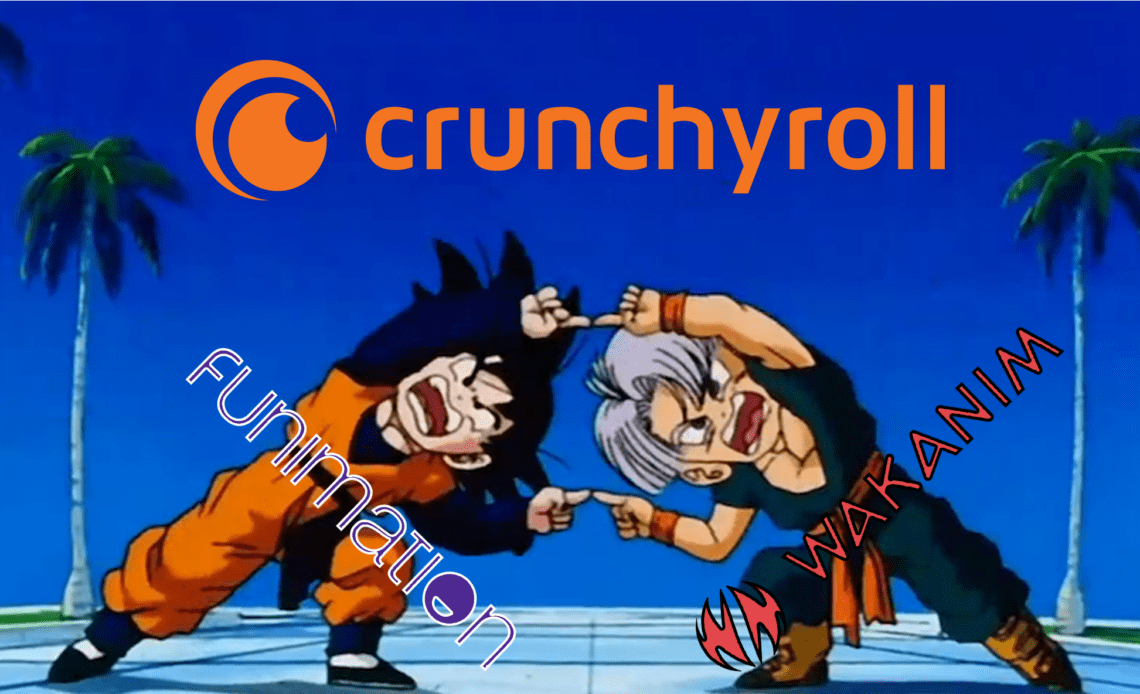 Crunchyroll numéro 1 streaming animé Funimation Wakanim