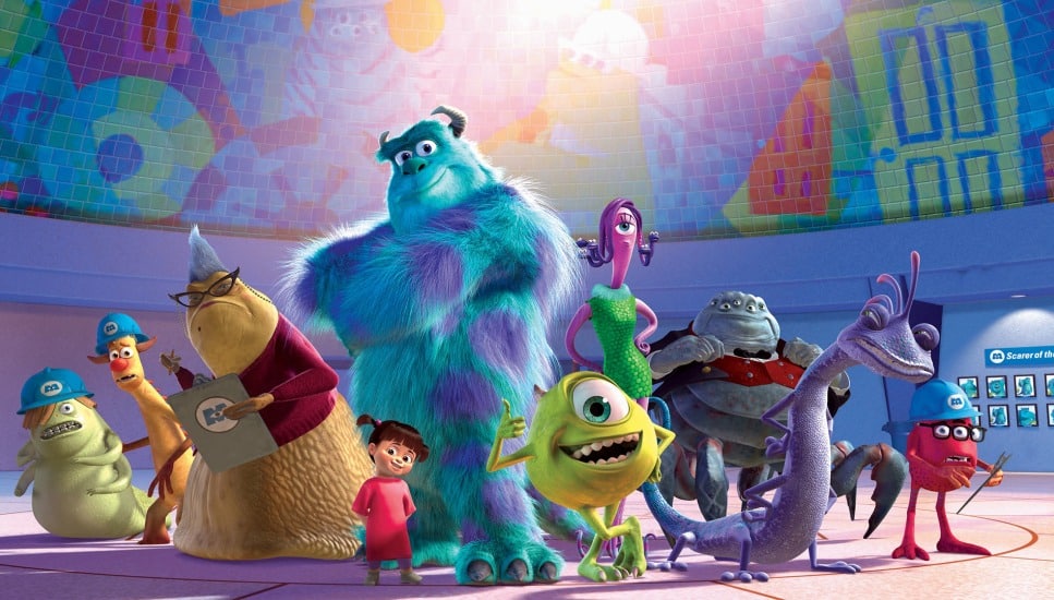 Monstres et Cie 20 ans répliques cultes Pixar Disney Pictures