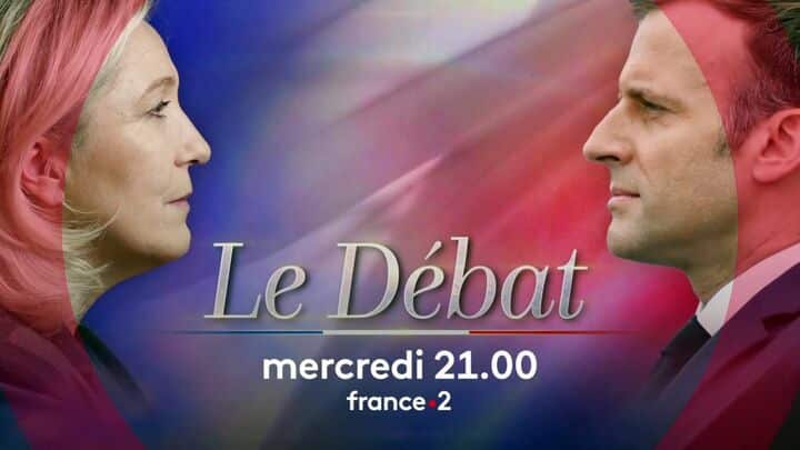 DIRECT débat d'entre-deux-tours Marine Le Pen Emmanuel Macron 20 avril présidentielle 2022