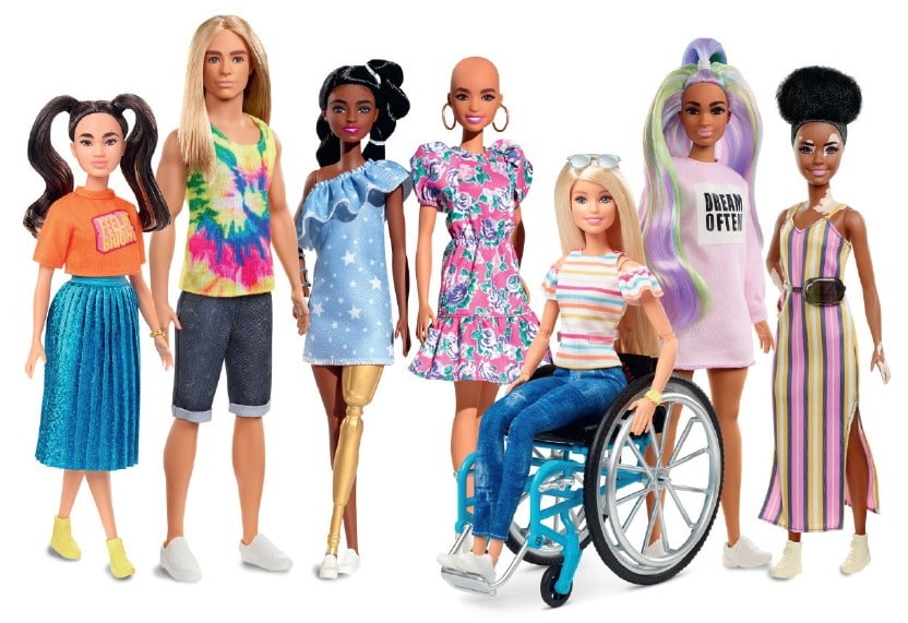 Barbies inclusives