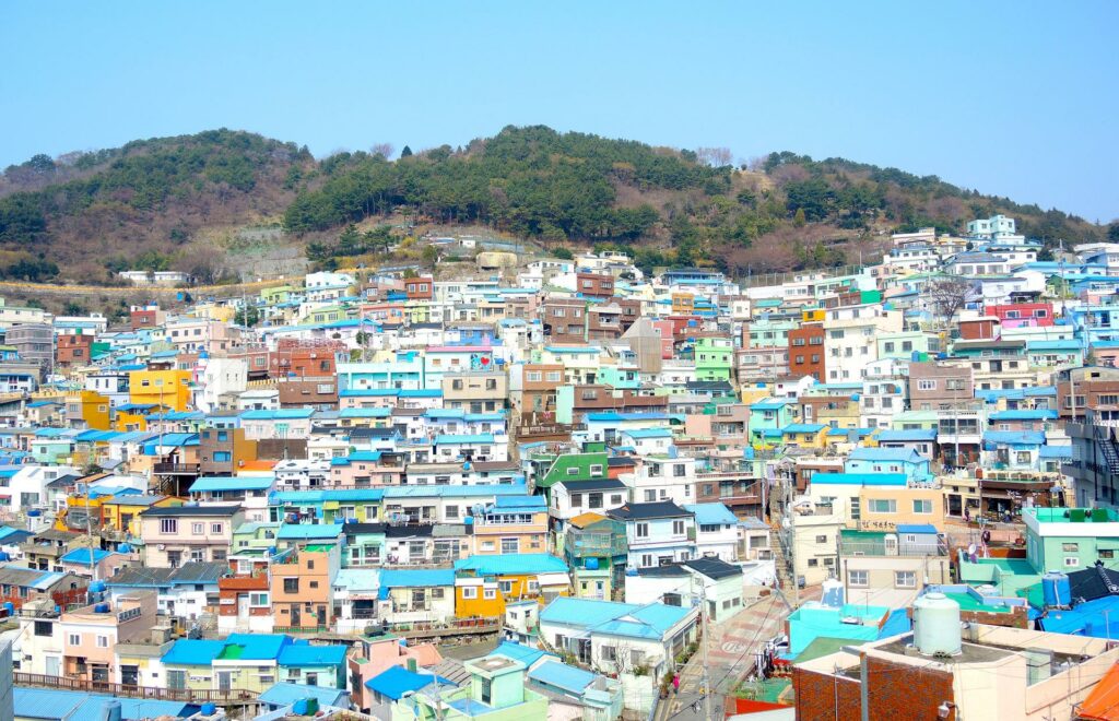 Gamcheon corée quartier coloré