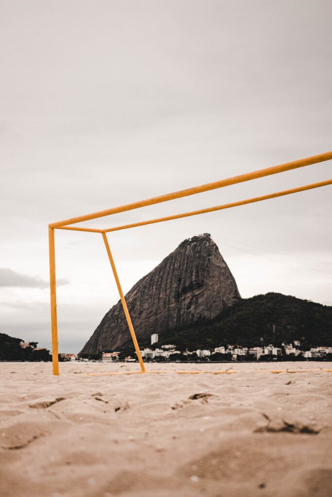 Etudiant, Rio, brésil, Football