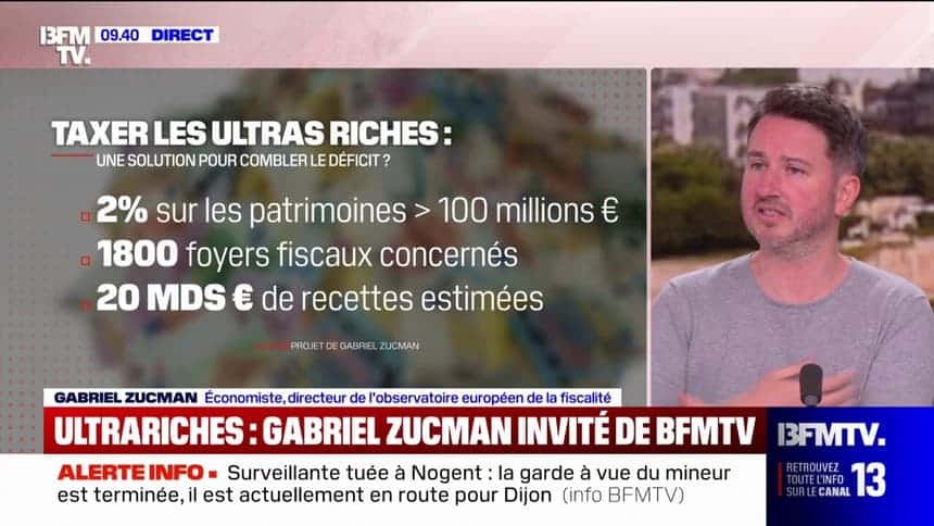 Gabriel Zucman, fondateur de la taxe Zucman