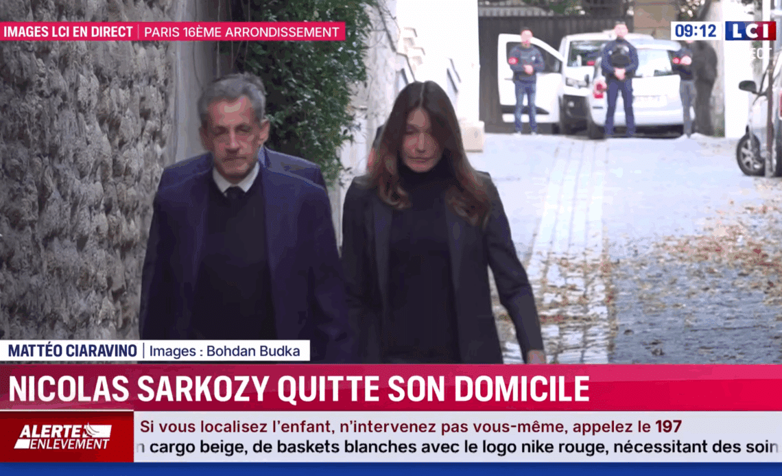 Nicolas Sarkozy en prison