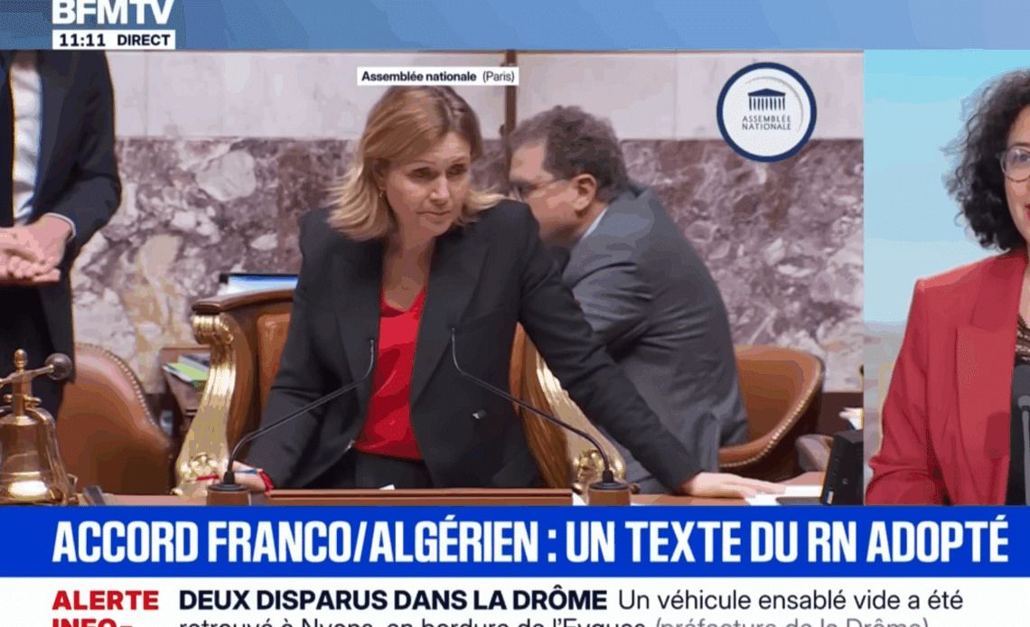 Accord franco-algérien Assemblée