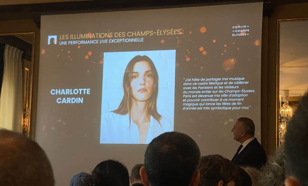 illuminations des Champs-Élysées