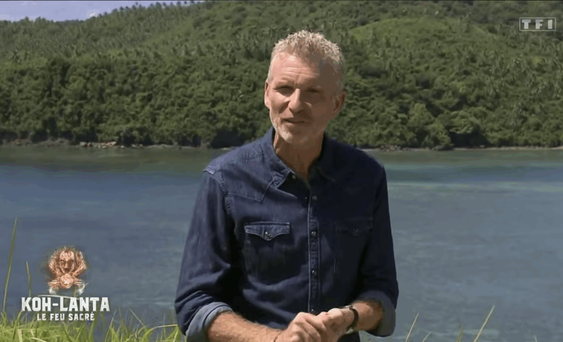 Denis Brogniart sur Koh-Lanta