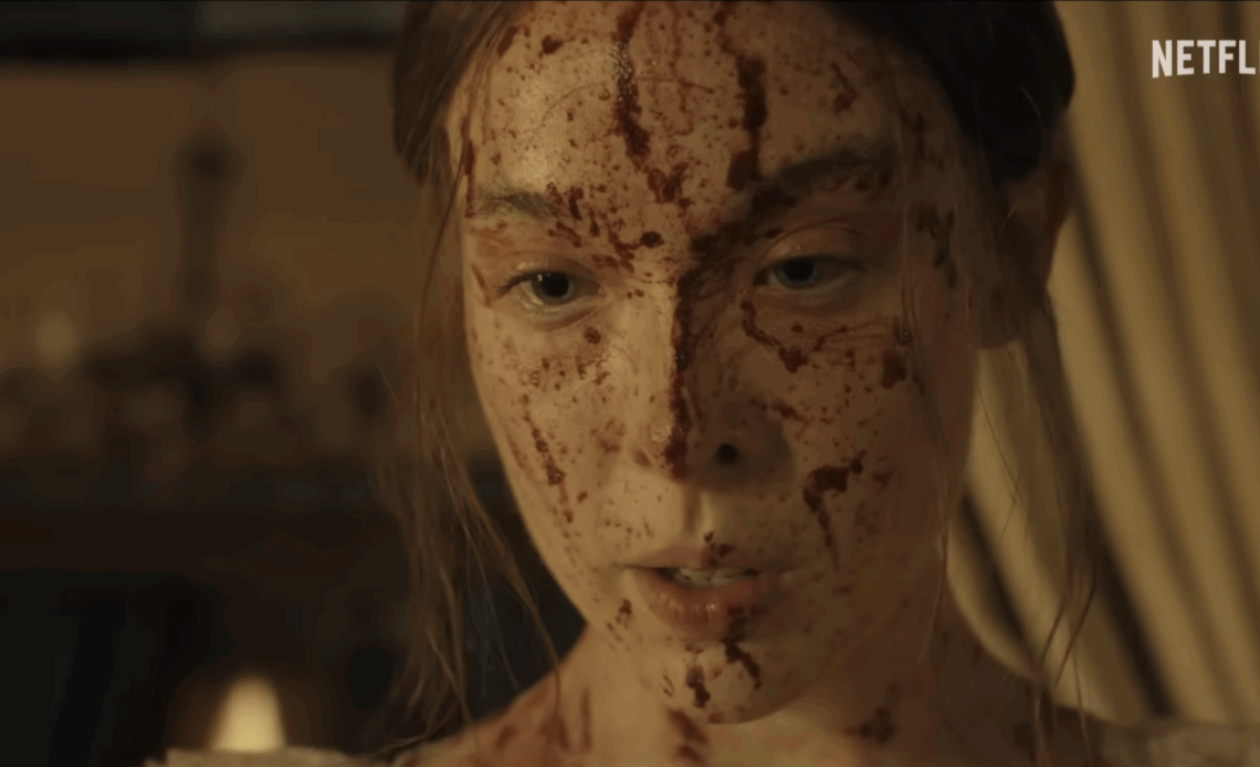 Image de Lizzie Borden, tirée de la bande annonce de Netflix