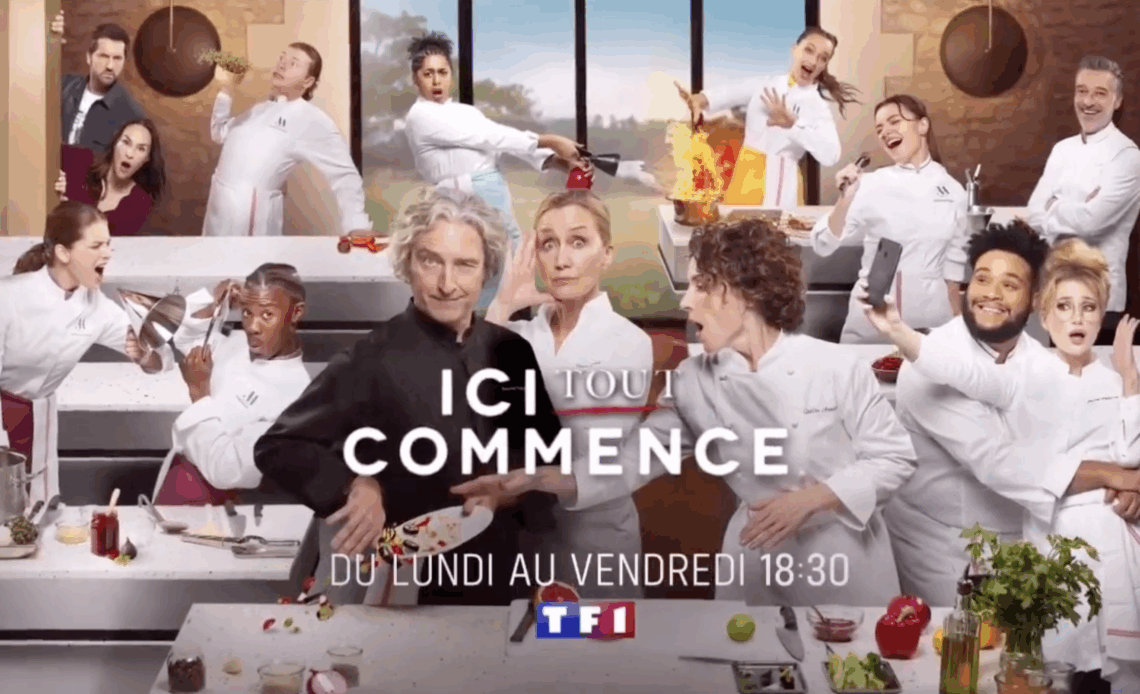 Image tirée de la bande annonce promotionnelle pour "Ici tout commence" sur TF1