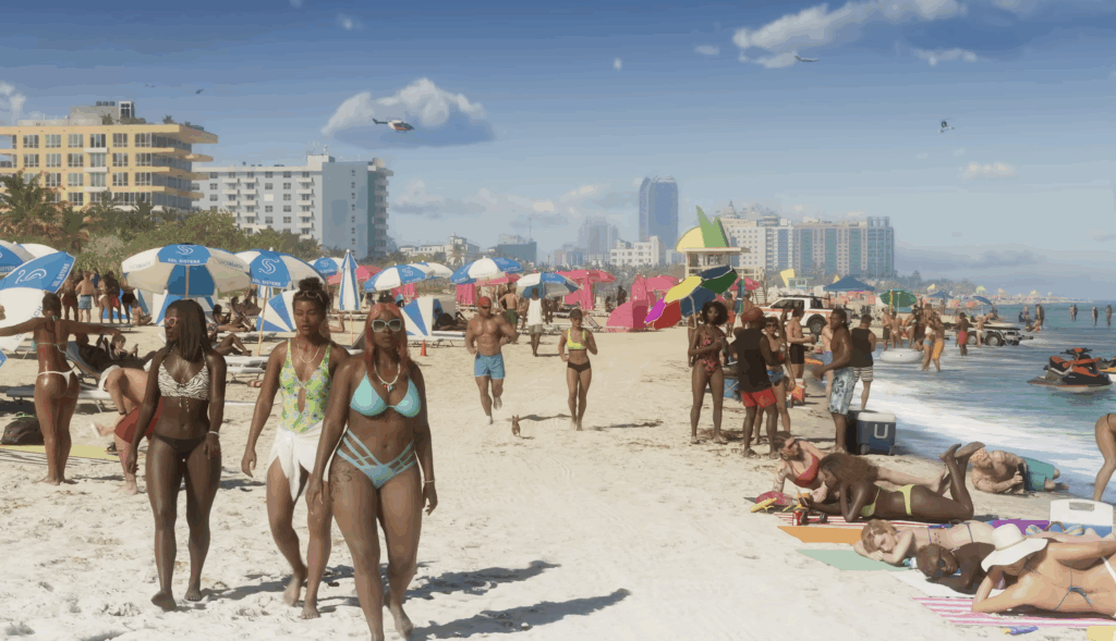 GTA 6 Image du jeu, la plage