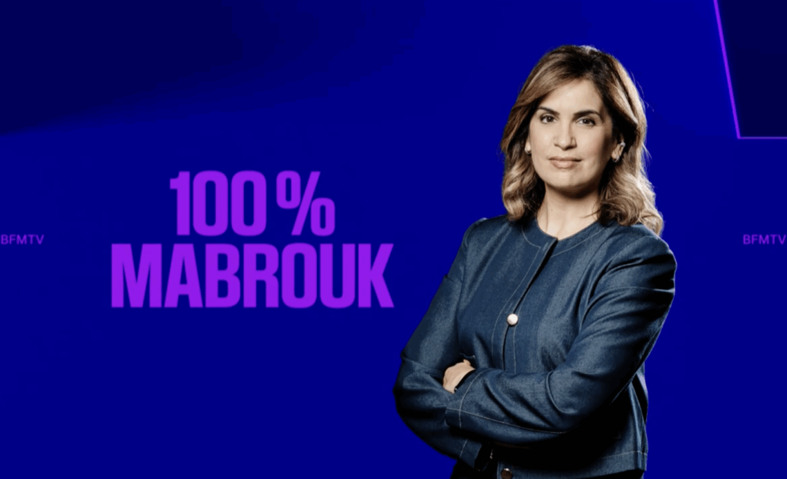 Habillage de l'émission 100% Mabrouk avec Sonia Mabrouk