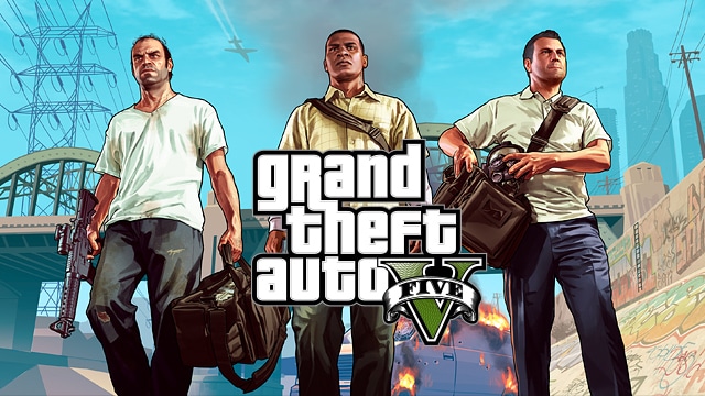 Bannière officielle de GTA 5