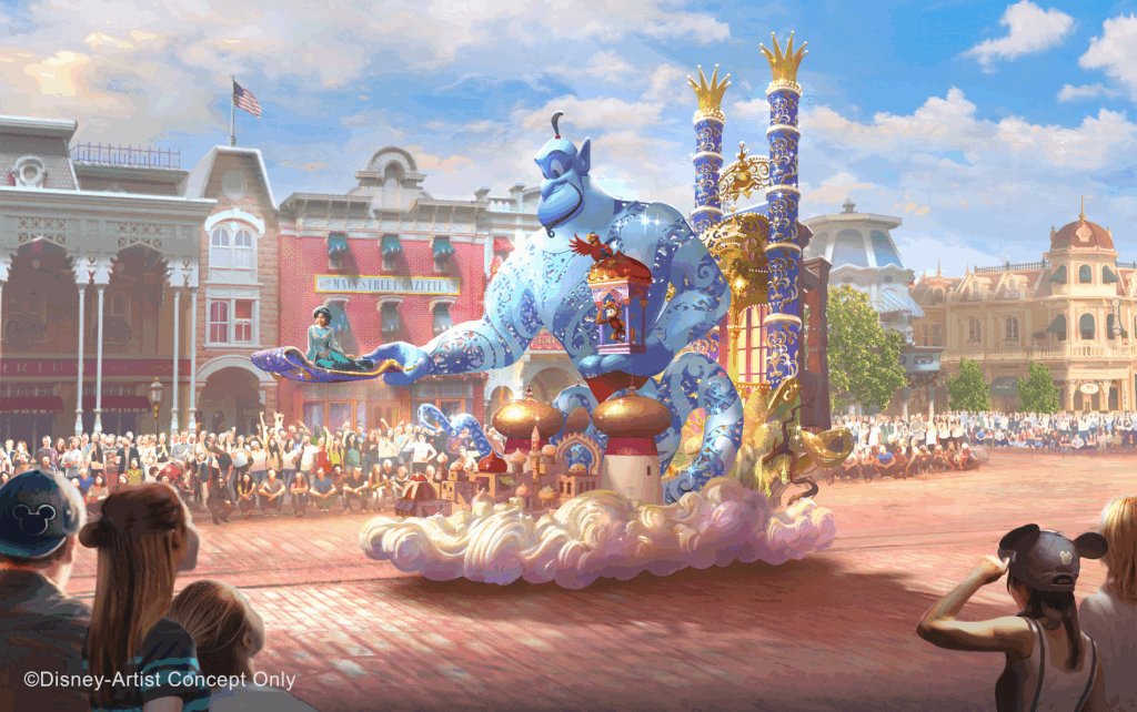 Concept Art Dinsey Parade 