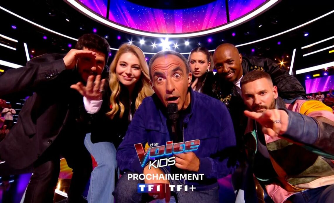 Image tirée du clip promotionnel de la saison 2026 de The Voice Kids